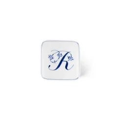 Alfabet Kollektion firkantet bonbonniere, R, 13 cl