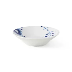 Blå Mega Riflet dyb tallerken, 21 cm