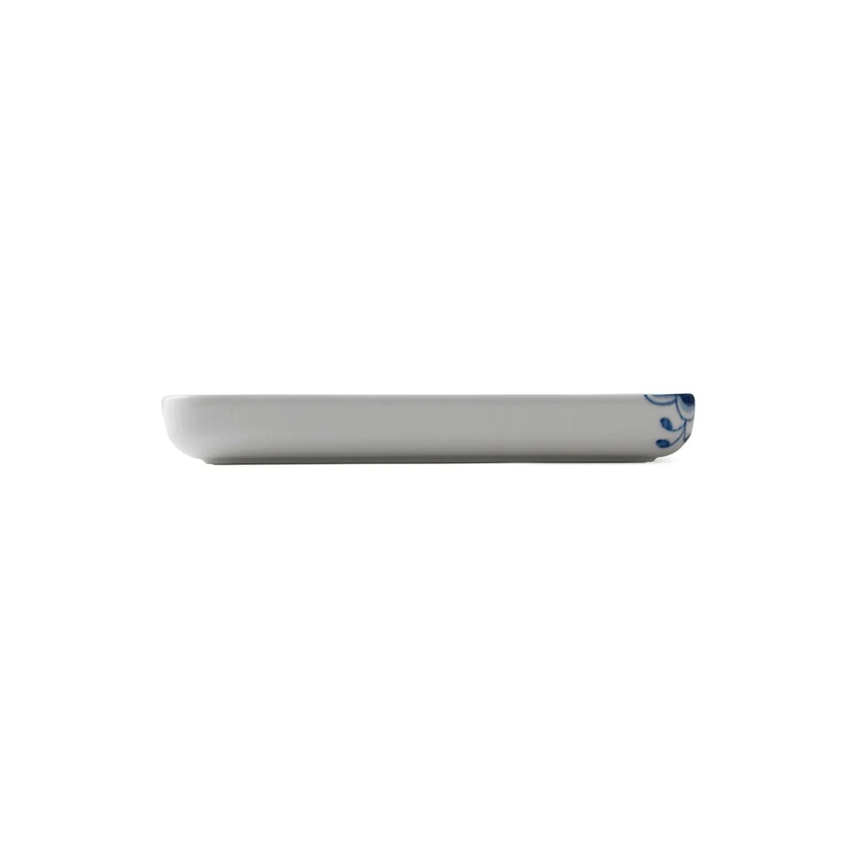 Blå Mega Riflet fad, 24 cm