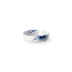 Blå Mega Riflet fad, 12,5 cm
