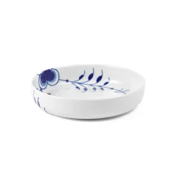 Blå Mega Riflet ovnfast fad, 18,5 cm
