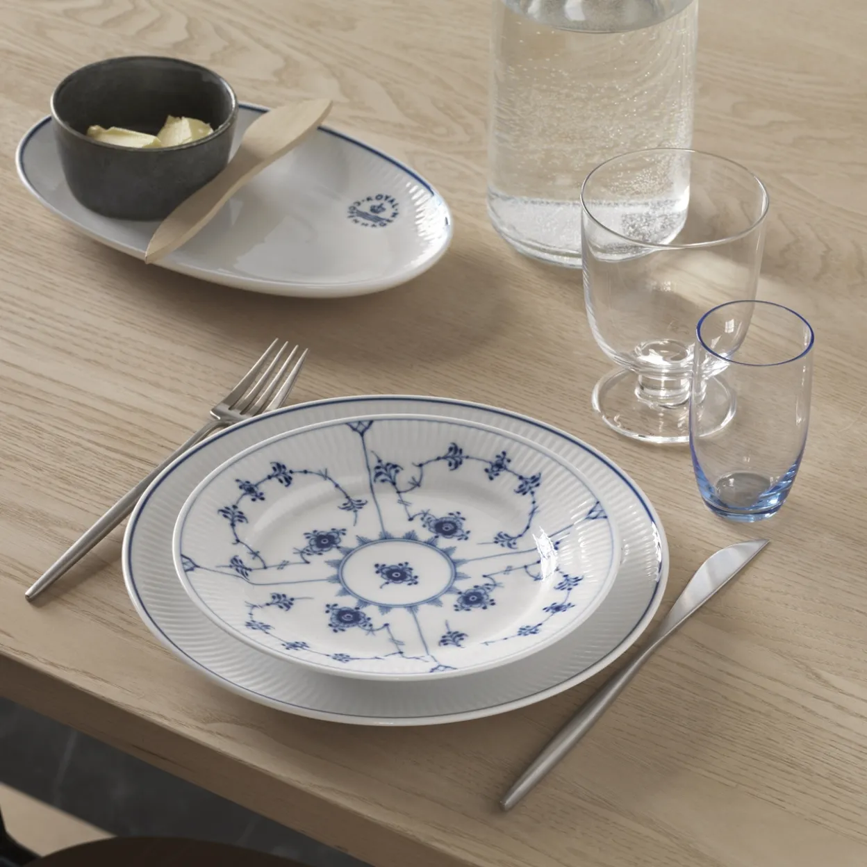 Blueline asiet, 23,5 cm