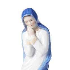 Figurer krybbespil, Joseph, Maria og Jesusbarnet, 13 cm, 13 cm, 5,5 cm, 3 stk.