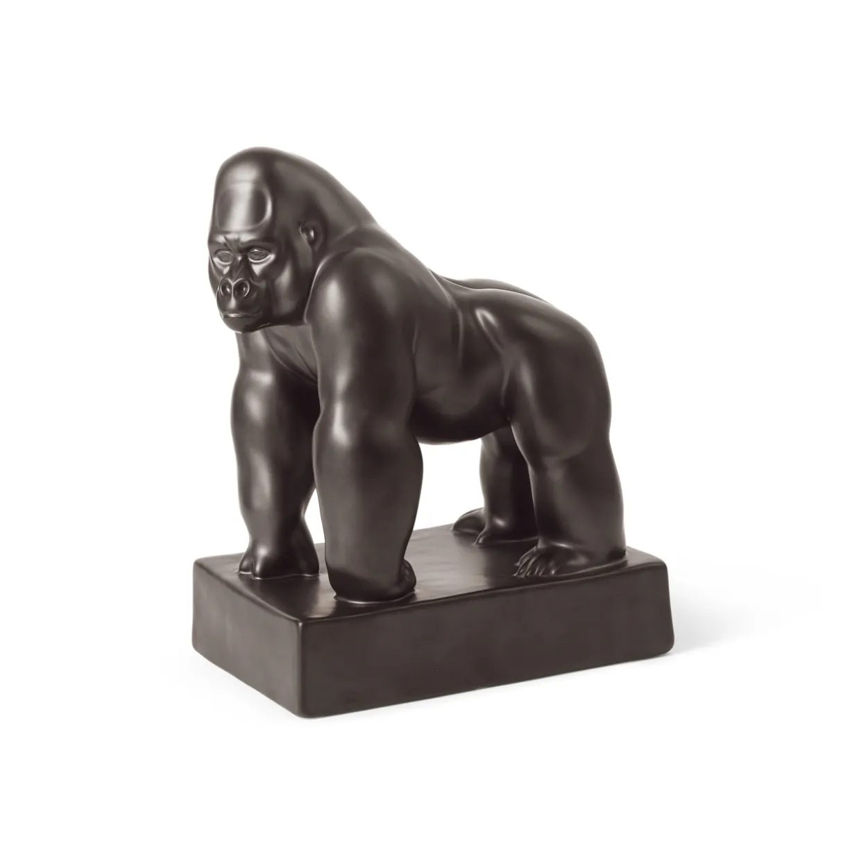 Figurer stående gorilla, 20 cm
