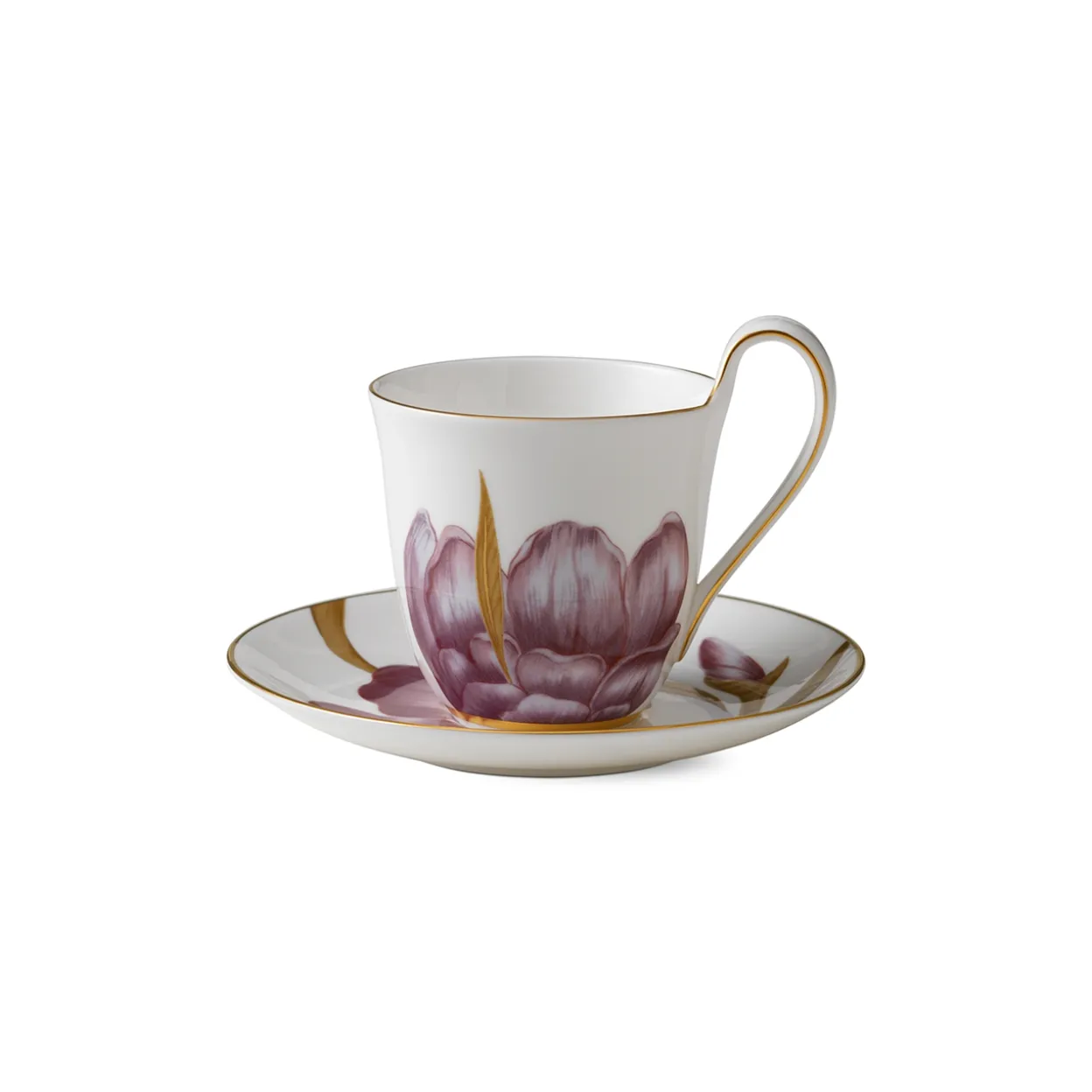 Flora højhankskop og underkop, Iris, 27 cl