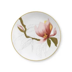 Flora tallerken, Magnolia, 19 cm