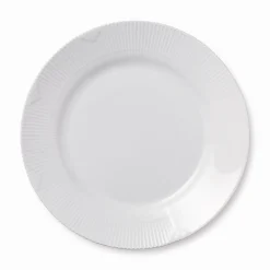Hvid Elements tallerken, 28 cm