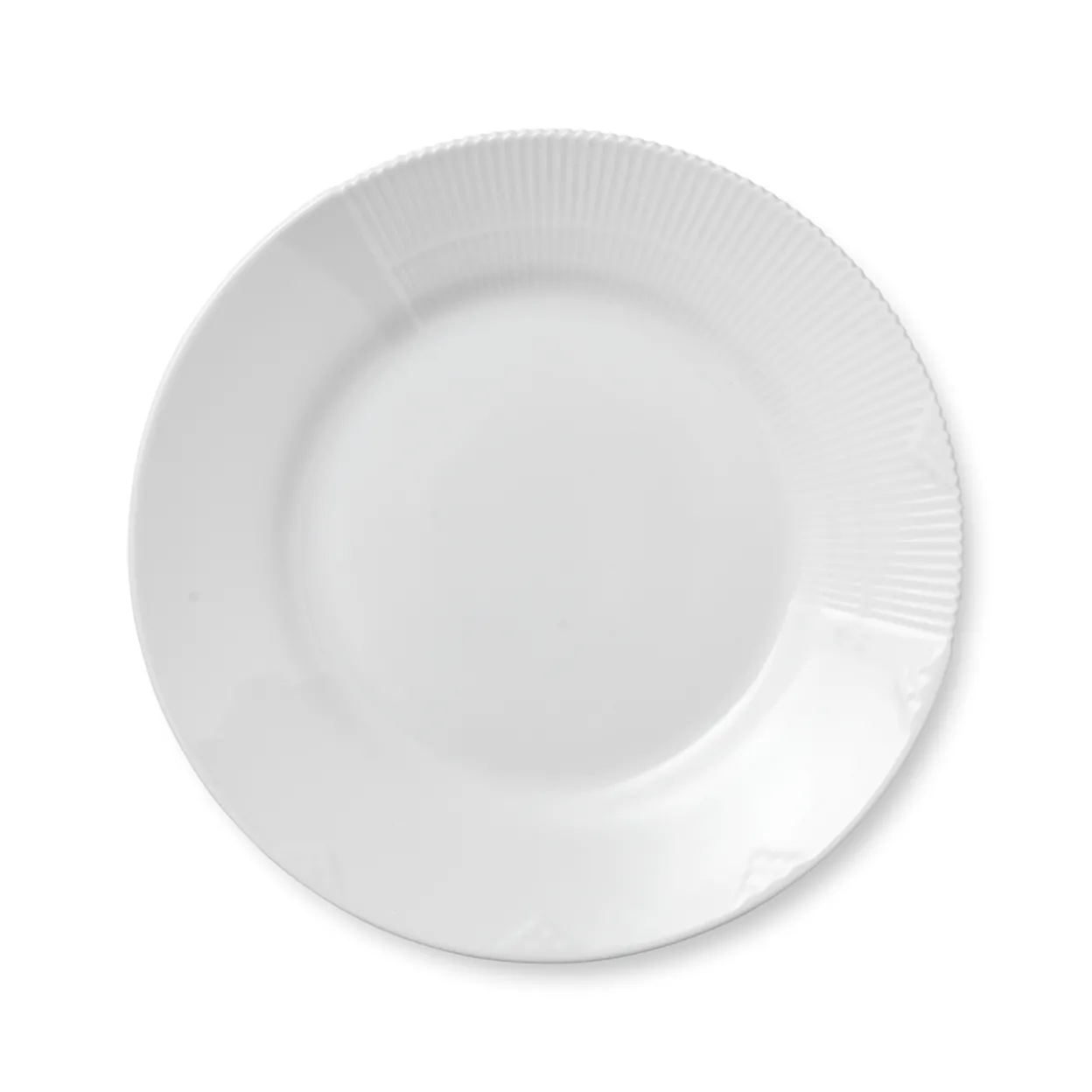 Hvid Elements tallerken, 26 cm