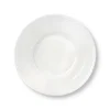 Hvid Halvblonde dyb tallerken, 24 cm