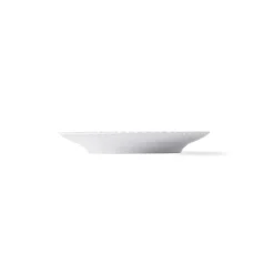 Hvid Helblonde tallerken, 17 cm