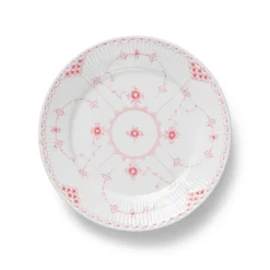 Koral Musselmalet Halvblonde tallerken, 22 cm