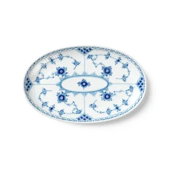 Musselmalet Halvblonde asiet, 23,5 cm