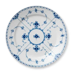 Musselmalet Halvblonde tallerken, 27 cm