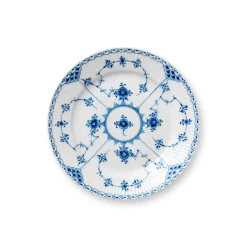 Musselmalet Halvblonde tallerken, 19 cm