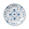 Musselmalet Halvblonde tallerken, 25 cm