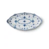 Musselmalet Helblonde asiet, 24,5 cm