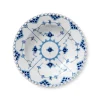 Musselmalet Helblonde dyb tallerken, 23 cm