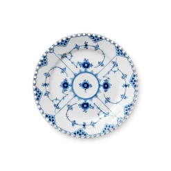 Musselmalet Helblonde tallerken, 19 cm