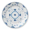 Musselmalet Helblonde tallerken, 27 cm