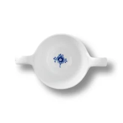 Musselmalet Riflet babykop, 13 cl