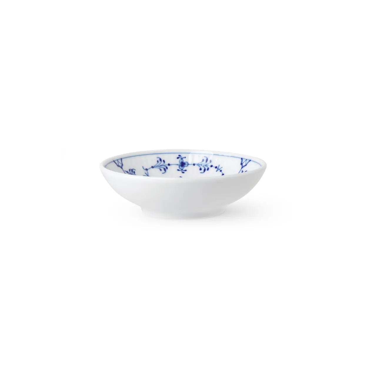 Musselmalet Riflet skål, 9 cl