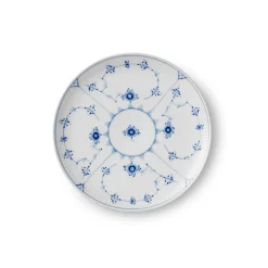 Musselmalet Riflet tallerken coupe, 19 cm