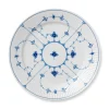 Musselmalet Riflet tallerken, 27 cm