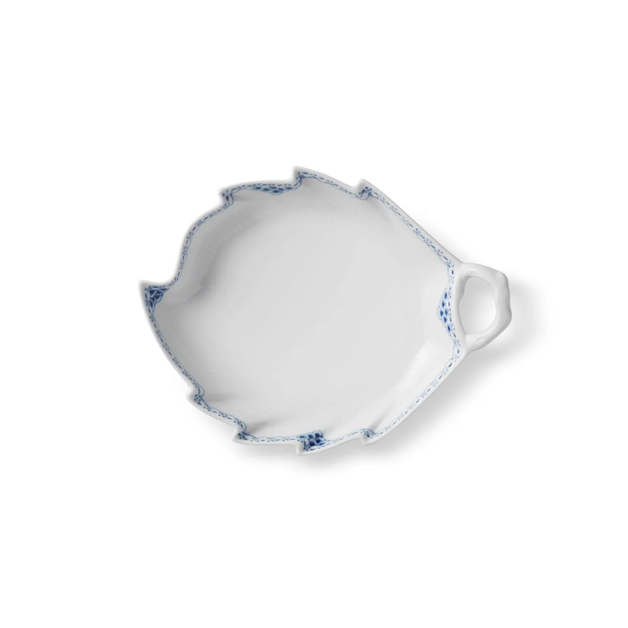 Prinsesse fad, bladformet, 23 cm