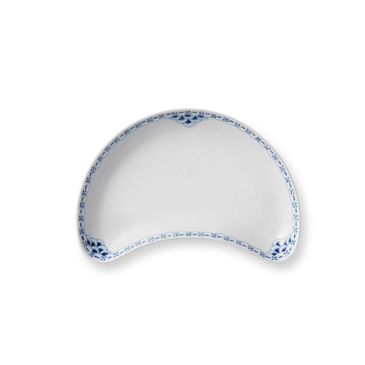 Prinsesse halvmåneformet fad, 22,5 cm