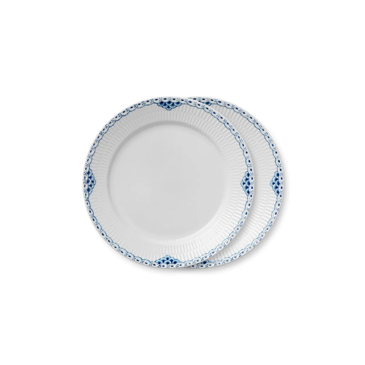 Prinsesse tallerken, 27 cm, 2 stk.