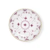 Purpur Musselmalet Helblonde med Guld tallerken, Limited Edition, 19 cm