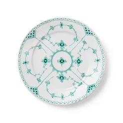 Smaragd Musselmalet Halvblonde tallerken, 22 cm