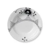 Sort Mega Riflet dyb tallerken, 21 cm