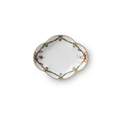 Stjerne Riflet Jul fad, 17,5 cm