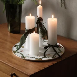 Stjerne Riflet Jul fad, 32 cm
