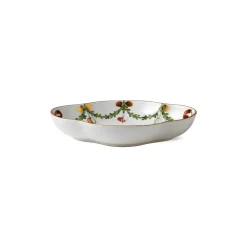 Stjerne Riflet Jul fad, 22 cm