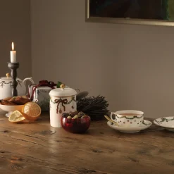Stjerne Riflet Jul kop og underkop, 32 cl
