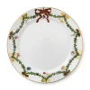 Stjerne Riflet Jul tallerken, 27 cm