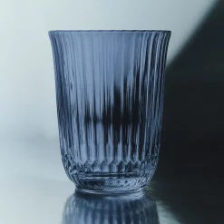 Waves highballglas, blå, 33 cl, 2 stk.